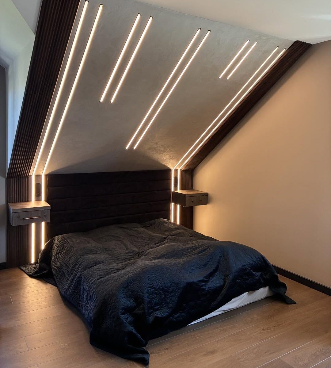 Kompleksowy remont sypialni z projektem